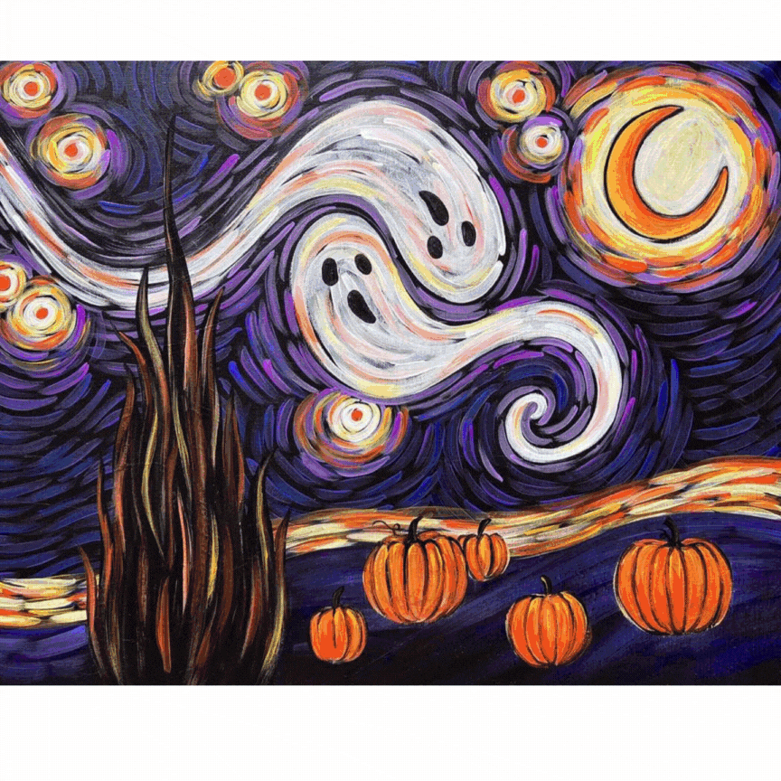 Van Gogh’s Starry Night - Halloween II