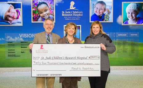 Painting It Forward with St. Jude Children's Research Hospital