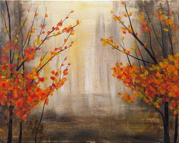 Abstract Autumn