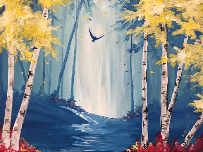 Among the Birches