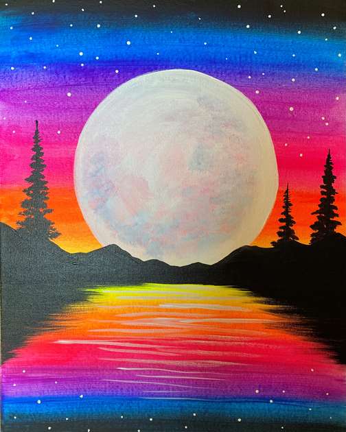 Rainbow Moon