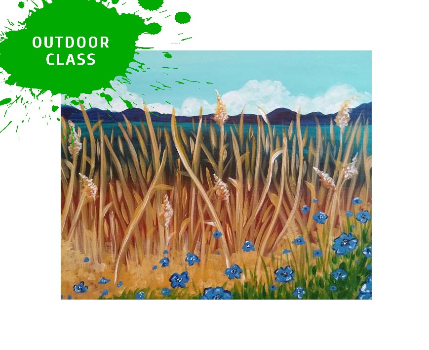 Blue Flower Fields