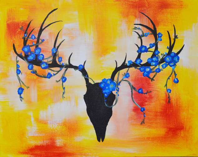 Buck Antler Blossoms