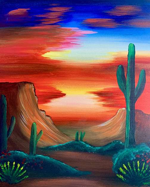 Desert Sundown