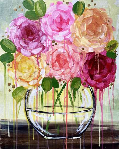 Dripping Blooming Bouquet
