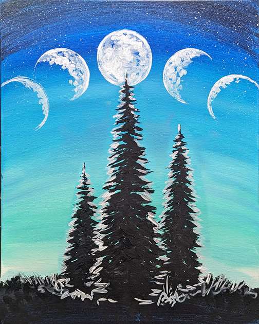 Evergreen Moon Phases