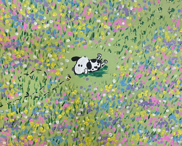 Floppy Ears and Flower Fields
