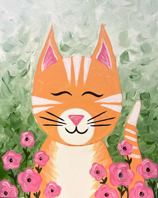 Floral Feline
