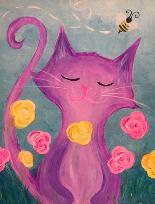 Flowery Feline