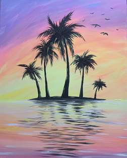Fluorescent Palms
