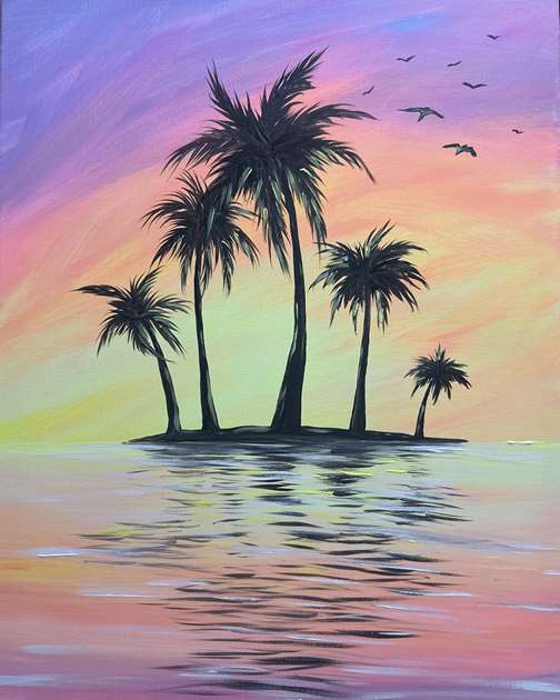 Fluorescent Palms