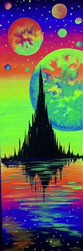 Galaxy Glow Space