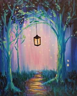 Illuminated Forest