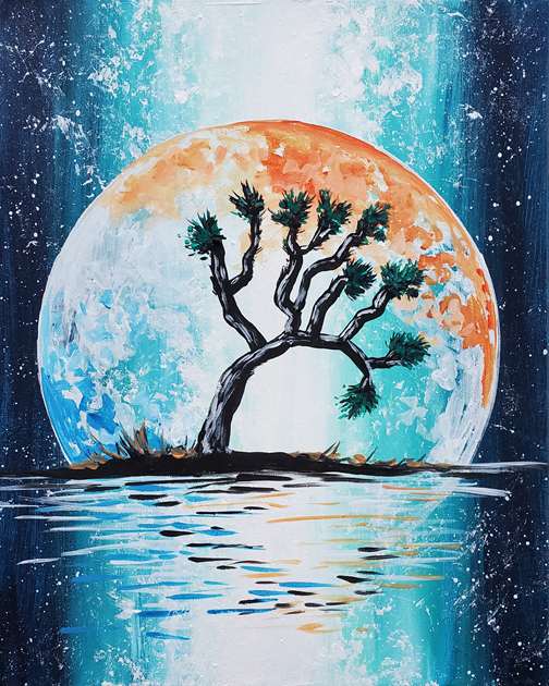Joshua Tree Moon