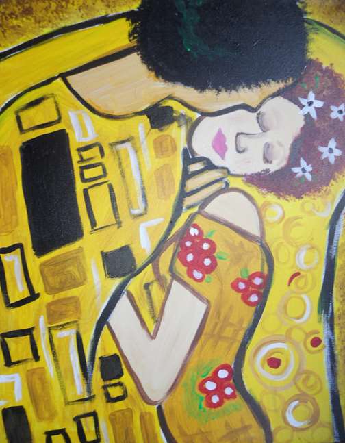 Klimt's Kiss