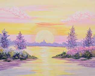 Lavender Sunrise 