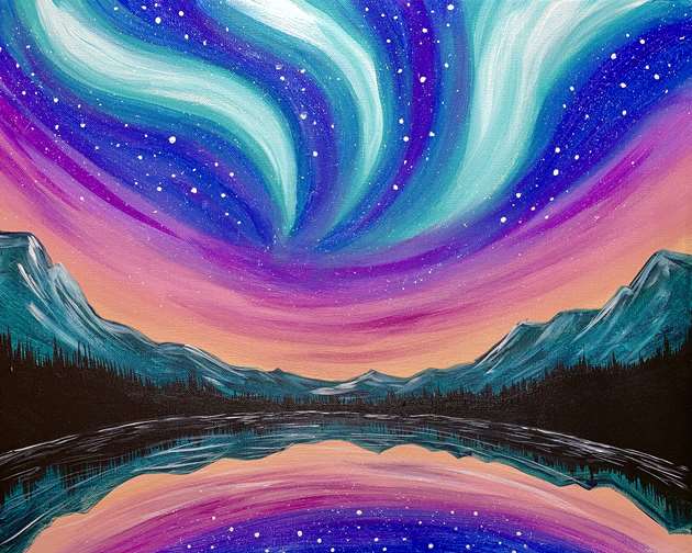 Magical Aurora Sky