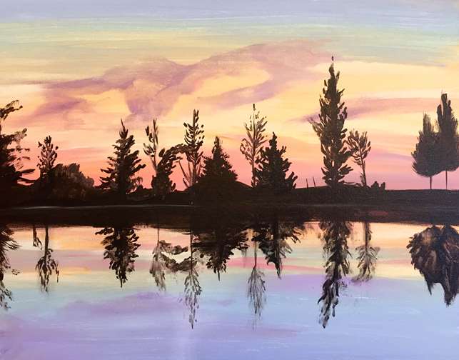 Mirrored Sunset