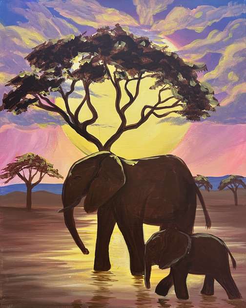 Mocha Elephant Safari