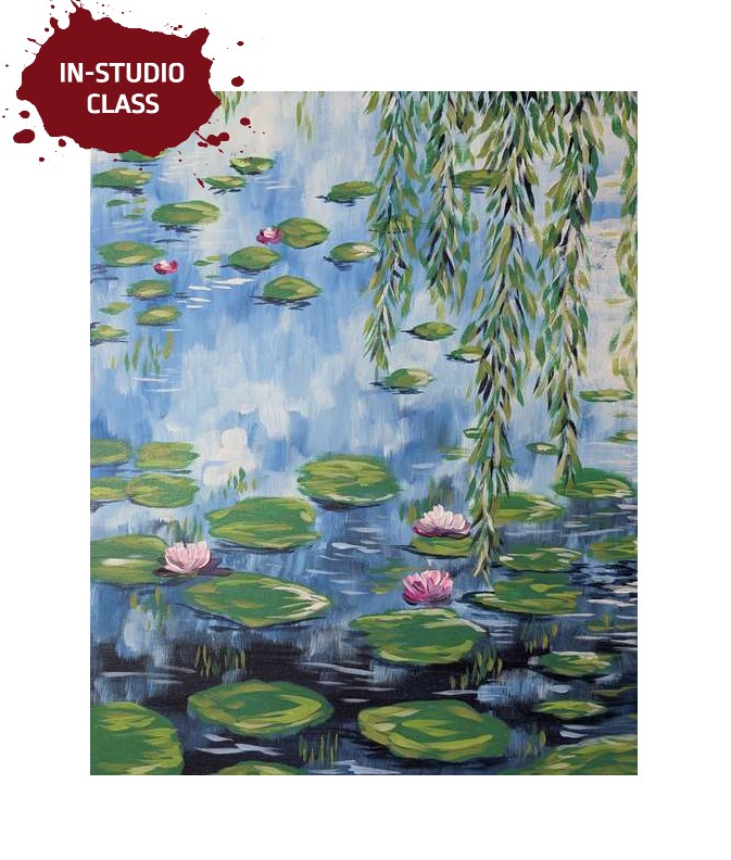 Monet Inspired Lilies