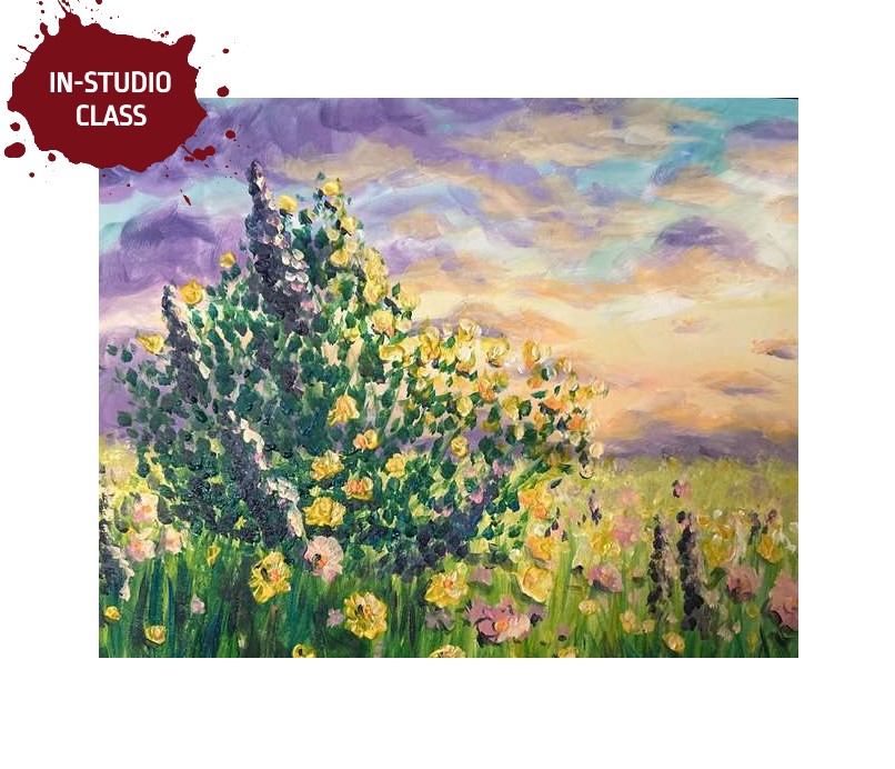 Monet Inspired Wildflowers