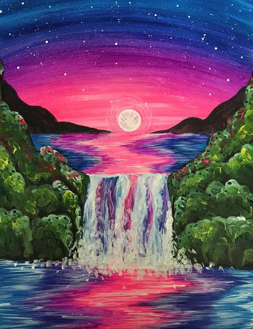 Moonlight Falls