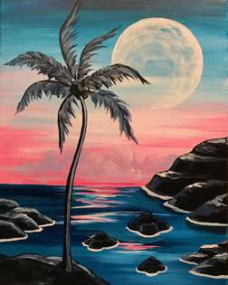 Moonrise Dawn