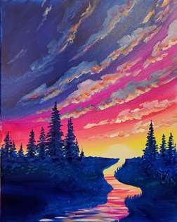 Neon Sunrise