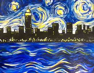 NYC Starry Night