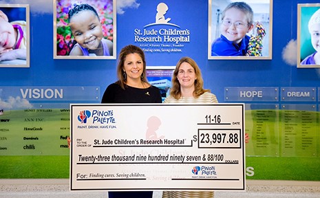 Painting It Forward with St. Jude Children's Research Hospital
