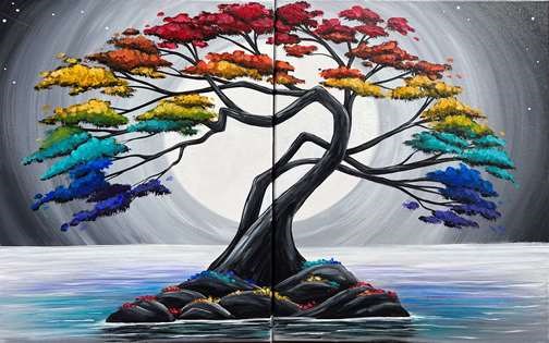 Prismatic Tree of Life (Date Night)
