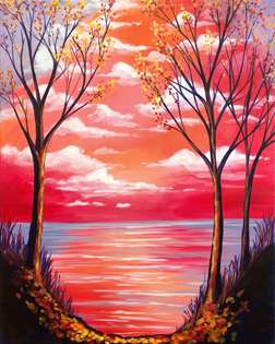 Rose Autumn Morning