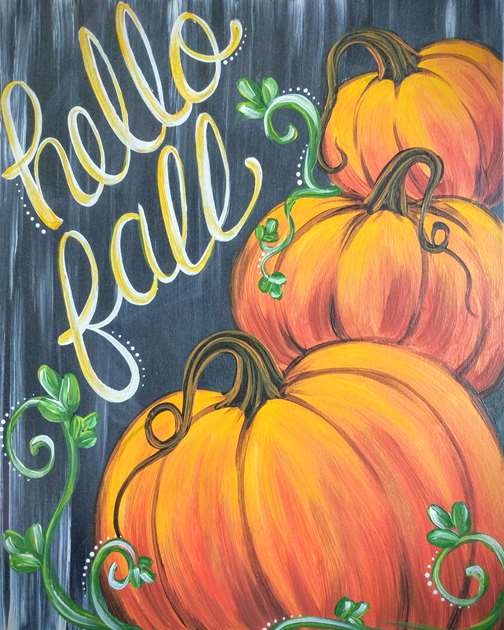Rustic Fall Pumpkins