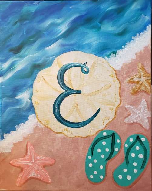Sand Dollar Monogram