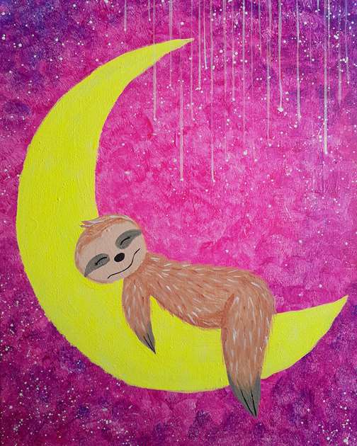 Sleepover on the Moon