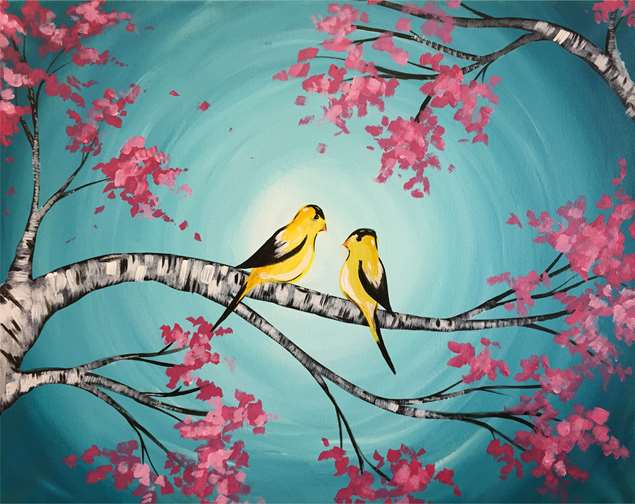 Spring Finches