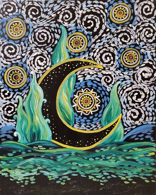 Starry Moon