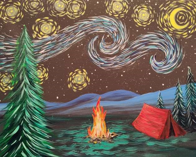 Starry Night Camping