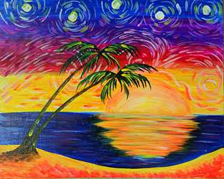 Starry Night on the Beach