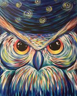 Starry Night Owl