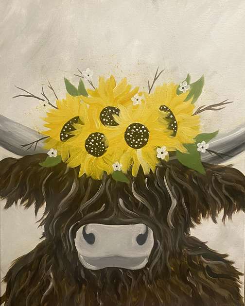 Sunflower Cow