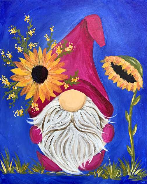 Sunflower Gnome