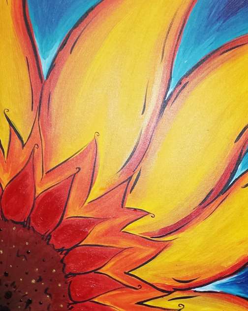 Sunflower Starburst