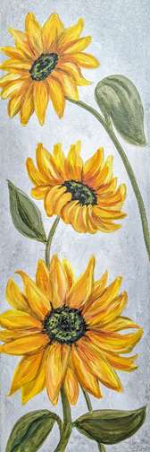 Sunflower Trio