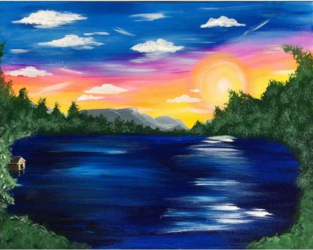 Sunset at Paradise Point