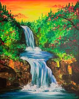Sunset Falls