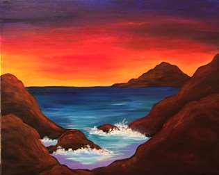 Sunset on Orchid Sand Cove