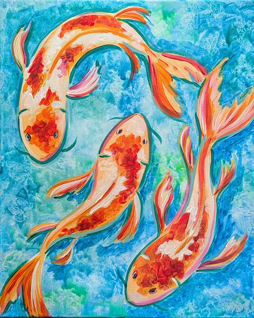 Three Koi