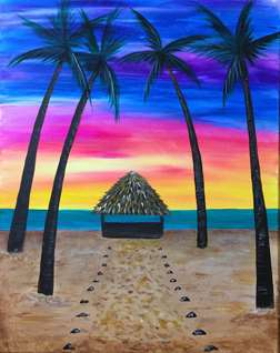 Tiki Sunset