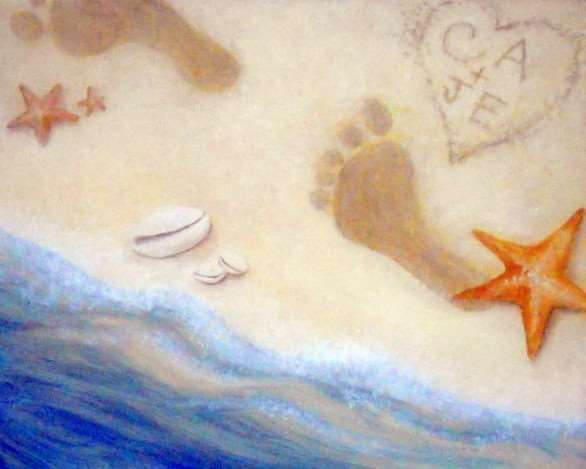 Toes in the Sand